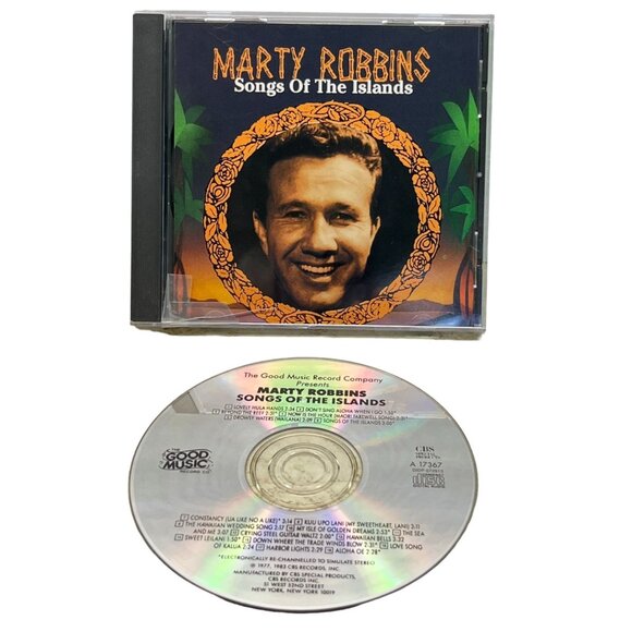 Marty Robbins Songs of the Islands CD Country 1999 Sony Lovely Hula Hands - Picture 1 of 6